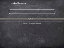 Tablet Screenshot of kayakcorkharbour.ie